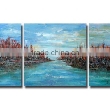 Modern Sea Landscape Canvas Painting photo-3