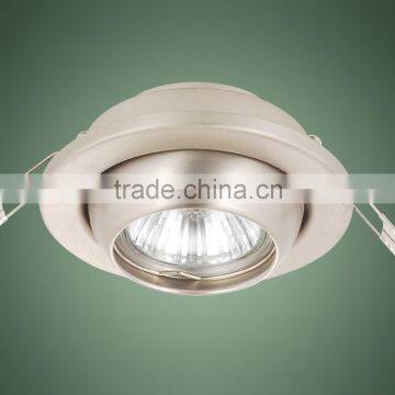 Steel Tiltable LED Downlight GU10 IP20 3.2W HL202