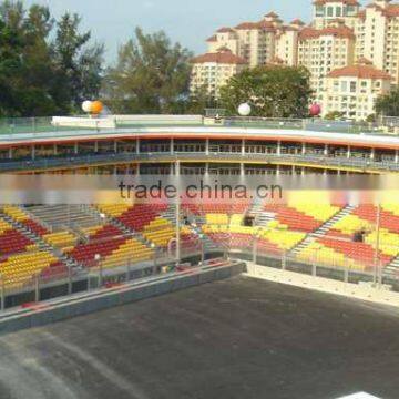 Grandstand seating design with different shape