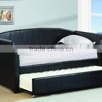 Hot sale new design kids pu twin bed