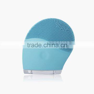 BP-1068 high quality new electric ultrasonic silicone facial cleaning brush ,rechargeable IPX7 waterproof