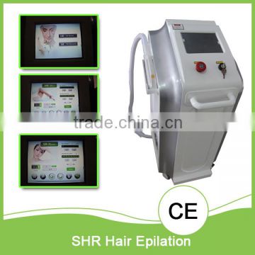 Salon Use Vertical IPL / Permanant IPL SHR fast hair removal machine