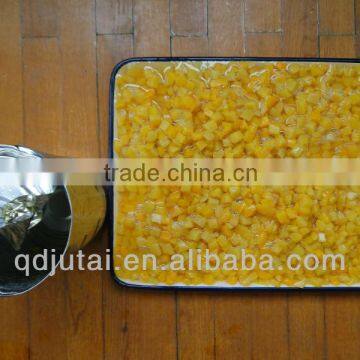 Canned Peach Dices in LS (15mm*15mm)
