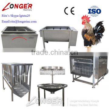 Stainless Steel Quail Slaughtering Equipment/Plucking Machine for Sale