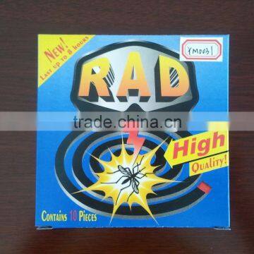 RAD 125mm Cheap Price Black Smokeless Mosquito Coil photo-2
