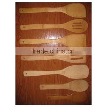 bamboo cooking utensil set