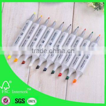 240 vivid colours alcohol based marker pen China supplier