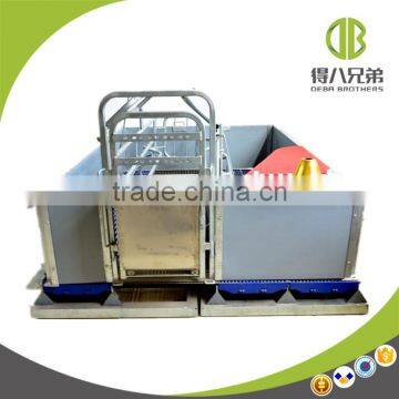 Cast Iron Floor Farrowing Crate Pig Breeding Equipment