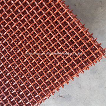 45# Steel 1*5cm Hot-dip Galvanized Feeding Pigs Crimped Wire Mesh photo-5