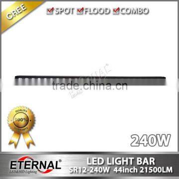 240W 44" offroad light bar 4x4 high power SUV ATV UTV roof bar light dune buggy police led work lamp