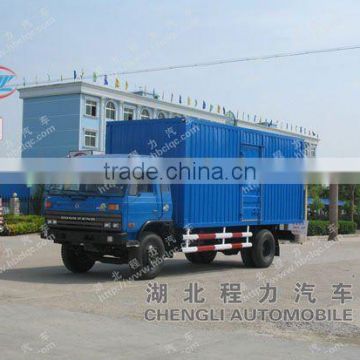 dongfeng 4x2 cargo box truck