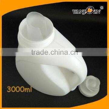 Daily Chemical Packaging 3L Refillable Plastic Cleaning Bottles