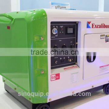 New Performance Model SS7500DS-1 5500w Mini Movable Single Phase Super Silent Diesel Generator For Daily Use photo-3