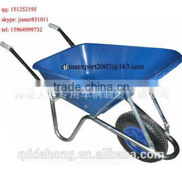 Europe Plastic Garden Wheel Barrow With 4.00-8 Rubber Wheel WB6414 photo-5