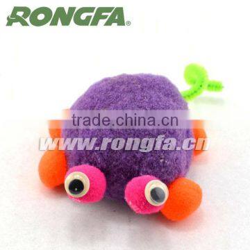 Good Quality Colored Bulk Plush Pom Poms for DIY Craft photo-4
