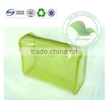 Cheap Eco-friendly Transparent PVC Zipper cosmetic Bag for Sale