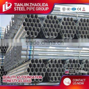 1 / 2 Inch - 4 Inch Dia Cold Rolled Pre Galvanized EERW Round Tubes for Fence Post photo-5