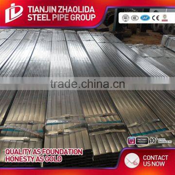 ASTM A53 GR A B ERW Carbon Square Tube With Galvanized in Surface for Low Pressure Water Pipe Oil Gas Use photo-2