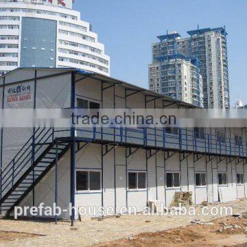 temporary cheap prefab steel one bedroom prefab house