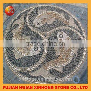 2016 fish type living room decorative pebble tiles