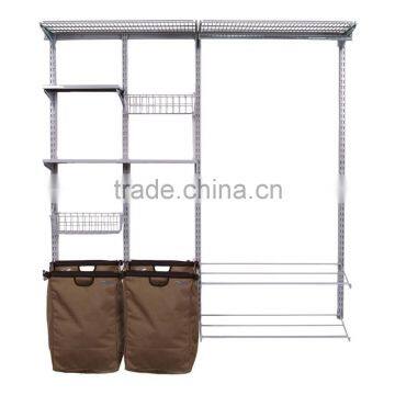 Storability Garment Wall Mount Storage System With Drying Rack and Laundry Functional photo-3