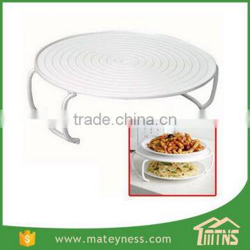 Plate Stacker Lid & Tray Multi-Tasking Kitchen 3 In1 Microwave Tray photo-2