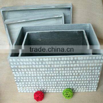 2016 Hotsale High Quality Rectangle Wooden Packing Box photo-4