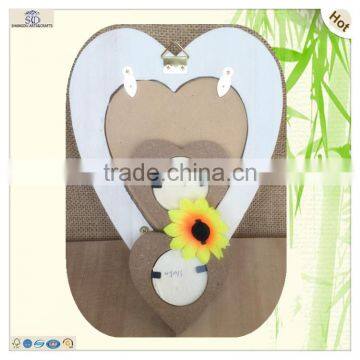 Family Love Heart Wooden Picture Photo Holder Frame photo-2