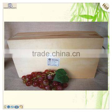 Two Rooms Silk Printing Red Pattern Wine Case Box photo-3