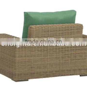 Round Rattan Outdoor Furniture Single Sofa Modern Sofa Seat photo-2