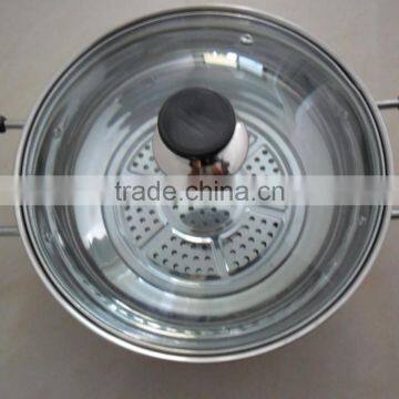 Double Ear Capsuled Bottom Stainless Steel Cookware Cooking Pot photo-3