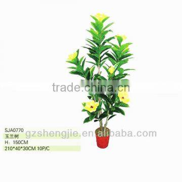 bonsai artificial plants,party decoration, artificial yulan tree for decoration