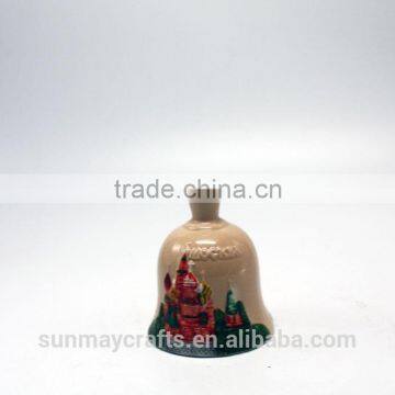 Wholesale Custom High Quality Moscow Souvenir Ceramic Bell for Sale photo-3