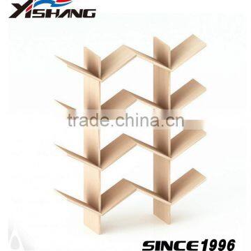 Modern Design Wooden Tree Shaped Bookshelf photo-4