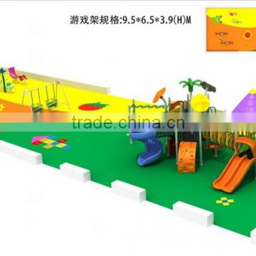 (HD-401) Outdoor slide ,plastic slide ,2014 outer space fabulous amusement equipment park