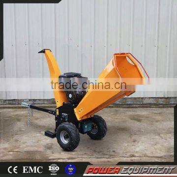 Gasoline Motor Wood Chips Machine