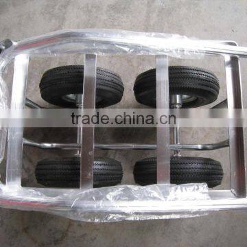 Adjustable Mini Aluminum Folding 4 Wheel Trolley Tool Cart With High Quality photo-4