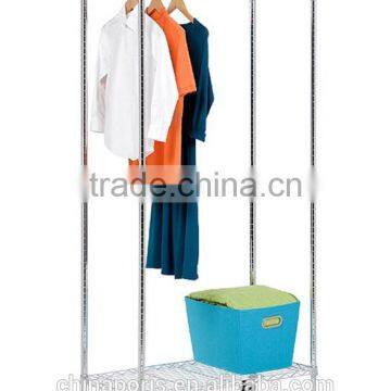 Good Sale!! EU and USA Fashionable Model Clothes Wire Shelving/rack/shelf