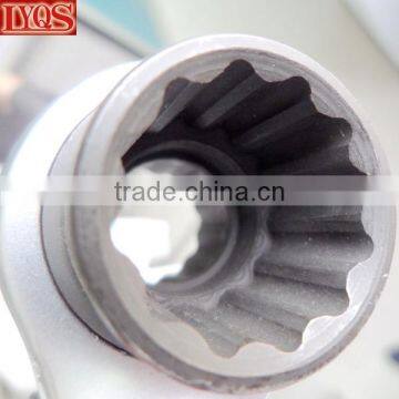 Dual Sizes 19/22mm Ratchet Ring Podger Handle Spanner photo-4