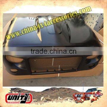 China Manufacture JK Engine Cover With Plastic Vents Hood Plate Avenger Hood Bonnet