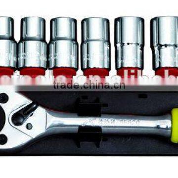 CF598405: 11pcs 1/2" drive socket and ratchet handle set