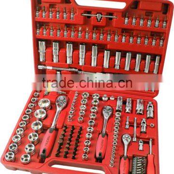 Professional 171Pcs 1/4''&3/8''&1/2''Dr.Socket Wrench Set