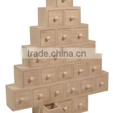 24 Drawers Christmas Cardboard Storage Box photo-3