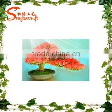 High Quality Life Size Artifical Bonsai Flower Plant Home Decoration Artifical Bonsai Plants photo-2