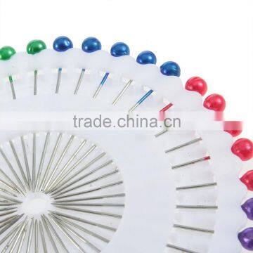 480pcs/Set Multi Colour Round-Head Fau Pearl Decorating Pin Dressmaking Sewing Pin Craft Tool photo-4