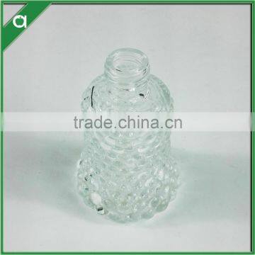 engraved long 100ml glass bottle for reed diffuser oil