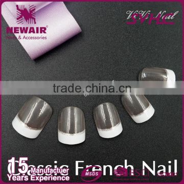 New air false nails new french nail tips natural fake nails