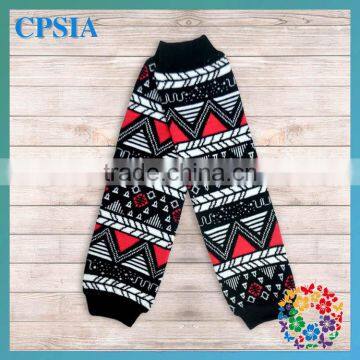 SALE Halloween Girl Leg Warmers Black Red Aztec Leg warmers baby leg warmers