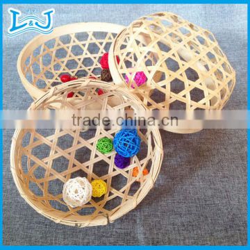 different kinds of handicraft bamboo basket