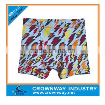 Sublimation Print Kids Boys Underwewar In Shorts Boxer Style Manufacturers